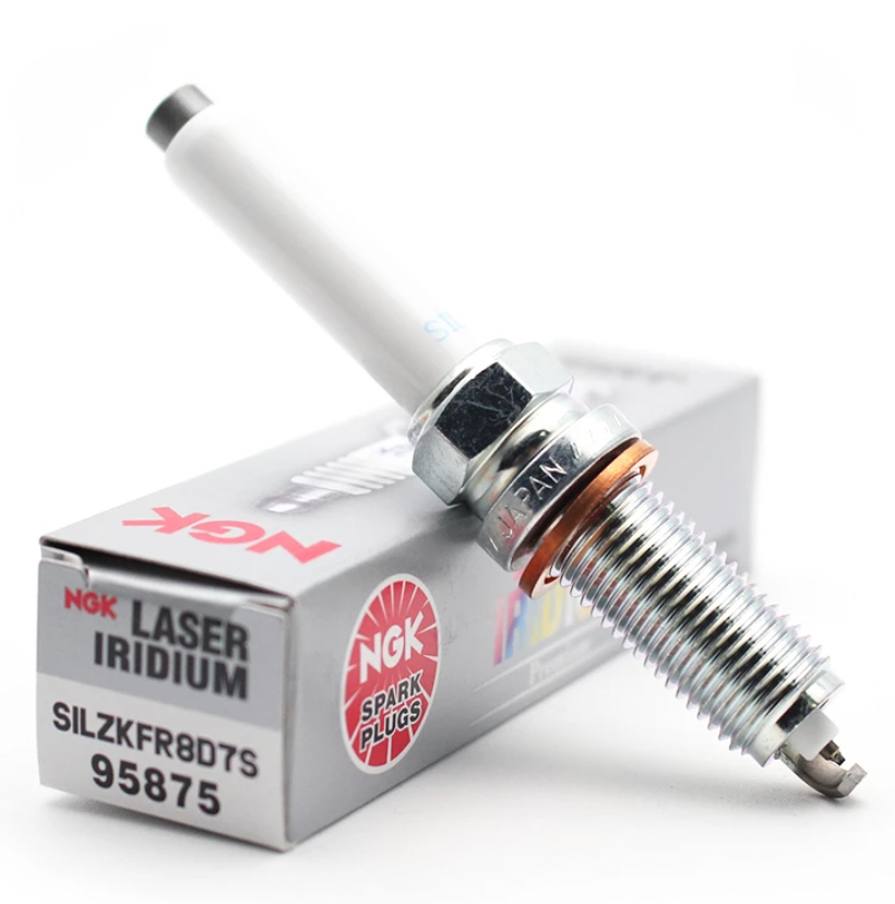あシリカ Genuine NGK Laser Iridium Spark Plug 4PCS for Mercedes-Benz