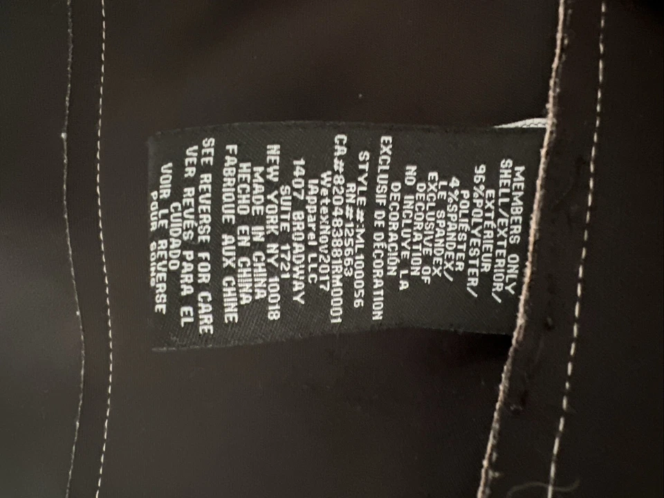 Members Only Pink Suede Moto Jacket - Image 3 of 4