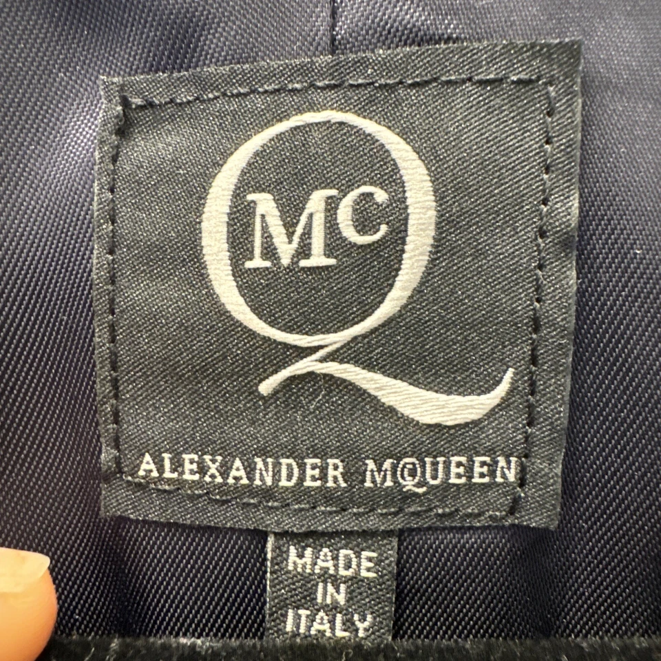 HOT DRESS! McQ by Alexander McQueen IT 40 / US 4 Faux Leather Zip Mini Dress - Image 2 of 4