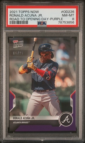 2021 Topps Now OD-226 Ronald Acuna Jr.