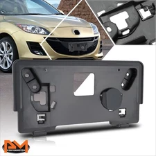 For 2010 Mazda 3 I Models Front Bumper License Plate Tag Mounting Bracket Holder
