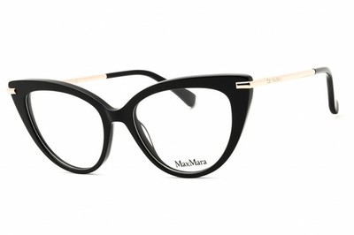 MAX MARA MM5145-001-52 Eyeglasses Frame Size 52mm 17mm 135mm BLACK Women 889214