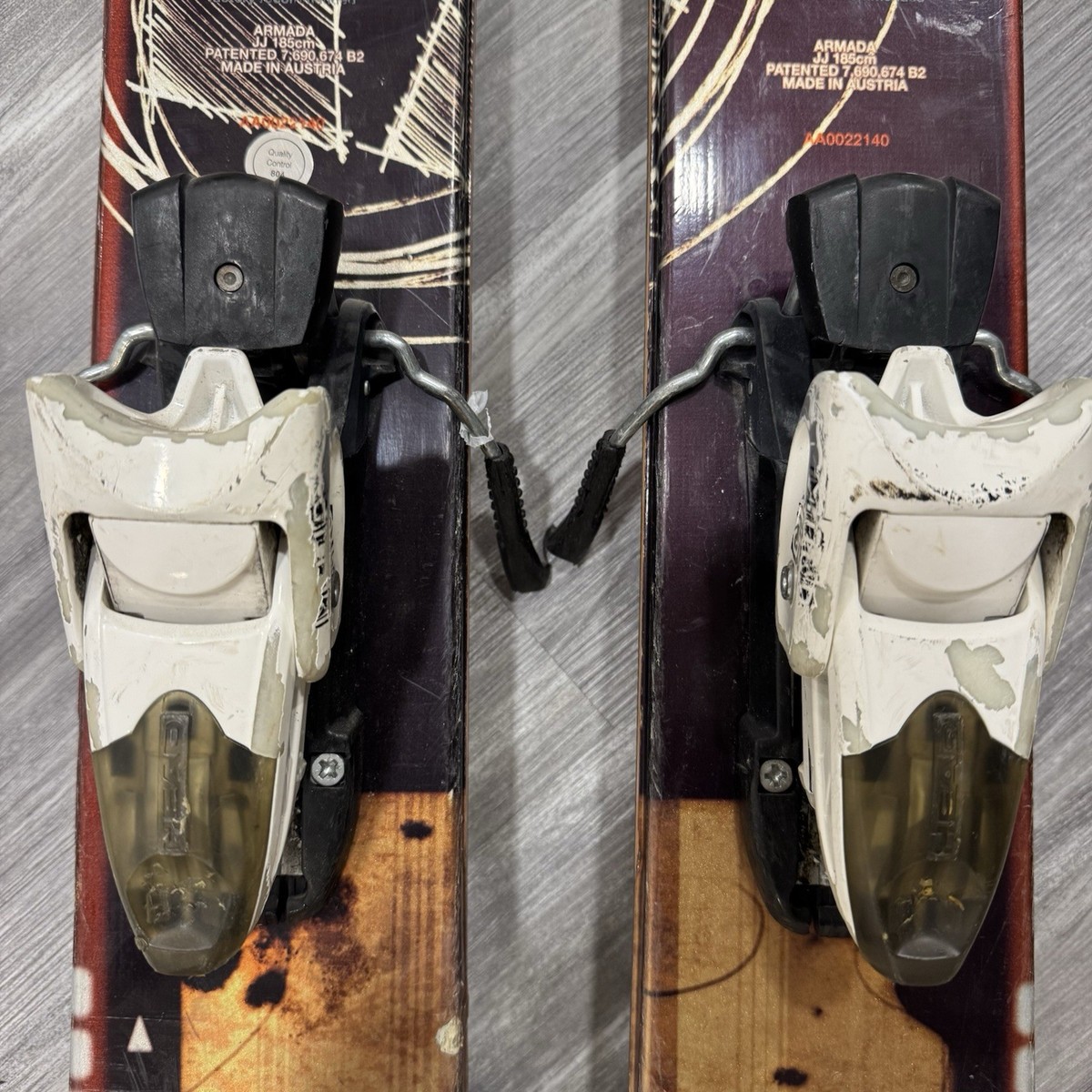 ARMADA JJ 185cm Powder Skis w/ Head 15 Bindings | eBay