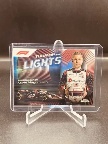 2024 Topps Chrome Formula 1 F1 KEVIN MAGNUSSEN Turn Up The Lights Case Hit SSP