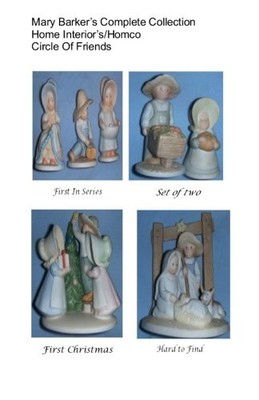 MARY BARKER'S COMPLETE COLLECTION HOME INTERIORS/ HOMCO By Mary K Barker **NEW**