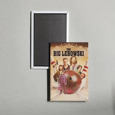 The Big Lebowski Mini Movie Poster Fridge Locker Magnet