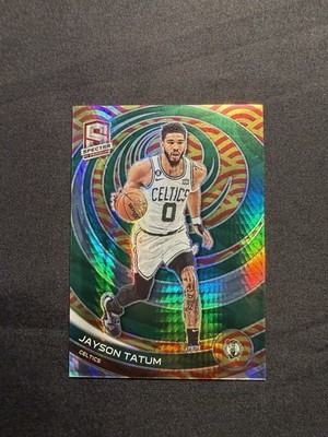 2022-23 Panini Spectra - Jayson Tatum #7 Asia Red & Yellow Prizm /75