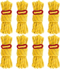 8 Pack 4Mm Guy Lines Ultralight Tent Cords with Aluminum Adjuster Tensioner Outd