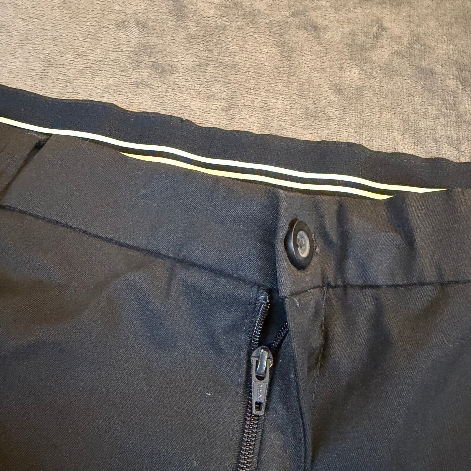 Amazon Essentials Black Flat Front Classic Fit Sh… - image 5