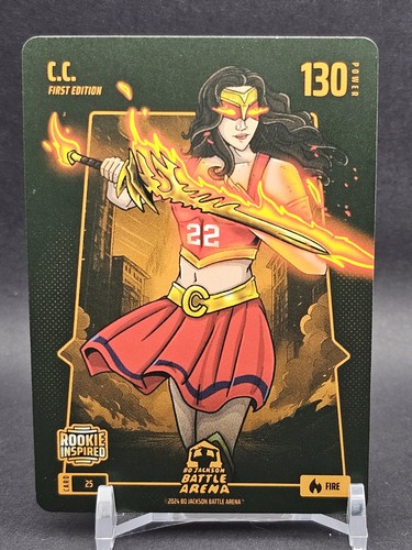 Bo Jackson Battle Arena Alpha Fire C.C. #25 Caitlin Clark RC 1st Edition