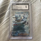 Blastoise Ex Holo Scarlet & Violet 151 009/165 CGC 9