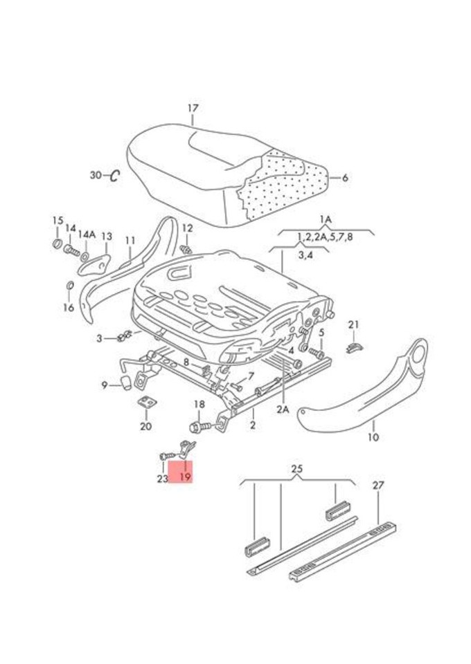 Genuine VW Seat Sharan Syncro 4Motion Tow Hitch Cover Cap – 7N0807441GRU (Made In Germany)