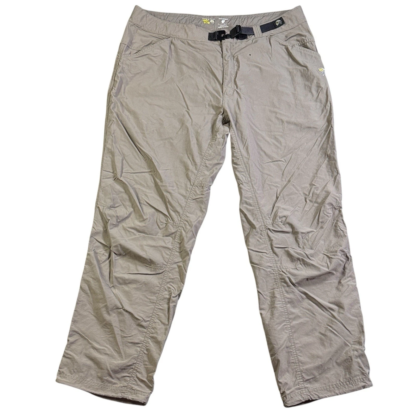 Mountain Hardwear Hiking Cargo Pants Packable AP Pants Men’s XL Distressed Tan