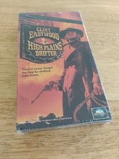 High Plains Drifter (VHS, 1995) New In Wrapper VHS B39