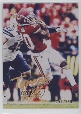 2020 Panini Luminance Gold 260/299 Tyreek Hill #2 4f5