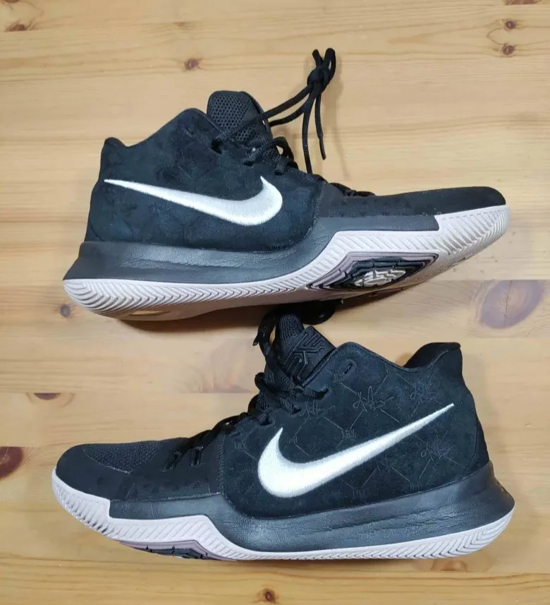シューズ(男性用) Nike Kyrie 3 EP 28.5 Nike Zoom Kyrie 3 Black Men's Size 11 Basketball Gym Sneakers