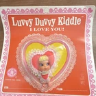 Mattel Luvvy Duvvy Kiddle Play Doll 1968 Blonde Blue Eyes Safety Pin Vintage