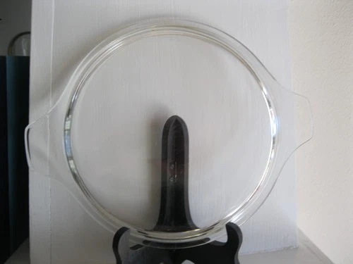 Vintage Pyrex Clear Glass LID ONLY with Tabs 475 Replacement - Cinderella