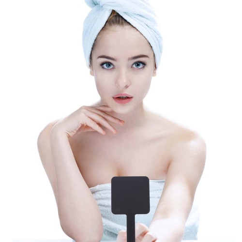 90 X160mm Handheld Vanity Mirror Portable Compact Man Miss Makeup - Picture 3 of 12