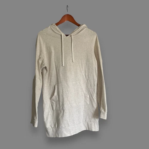 OFF WHITE Active USA Off White abito con cappuccio tempo libero manica lunga donna taglia L