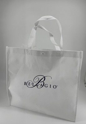 Bellagio Hotel Las Vegas Reusable Shopping Tote Gift Bag 16x15x7 Souvenir