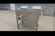 Hollymatic 900EG Meat Mixer/Grinder on Casters #200 meat capacity 3 Phase