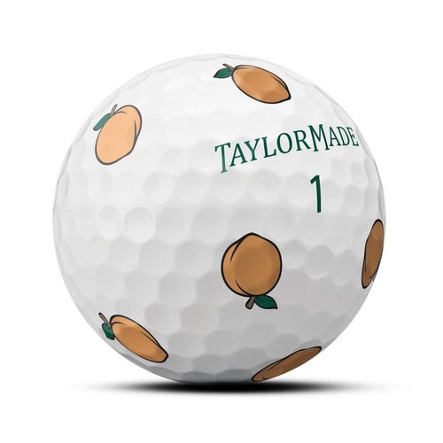 Taylormade TP5 PIX PEACH Golf Balls, Limited, Rare, Collectable, 3 Pack - Picture 1 of 8