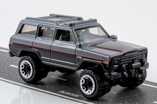 1988 Jeep Wagoneer / Gray & Black / Hot Wheels / 2023