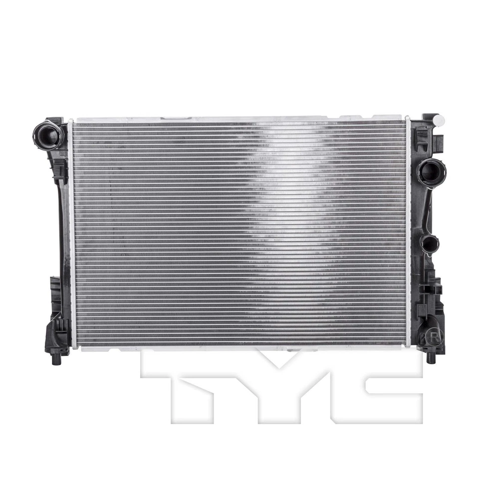 Conjunto de radiador TYC 13376 para 12-16 Mercedes-Benz C200 C250 SLK250 SLK350 Foto 4 de 4