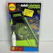 ALEX Under Cover Crime Scene Fingerprint Kit NEW in Package 2007