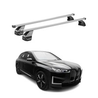 Menabo DachträGer GrundtäGer FüR BMW IX I20 2021-2026 75Kg Stahl Silber 2 Tlg