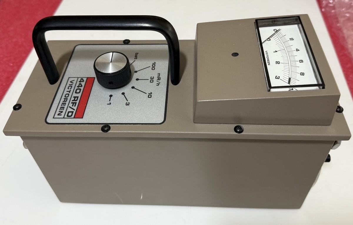 Victoreen 440 Rf/d Low Energy Shielded Survey Meter for sale 