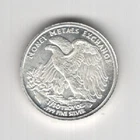 LIBERTY EAGLE .999 FINE SILVER 1/10 TROY OZ SILVER ROUND MONEY METALS EXCHANGE