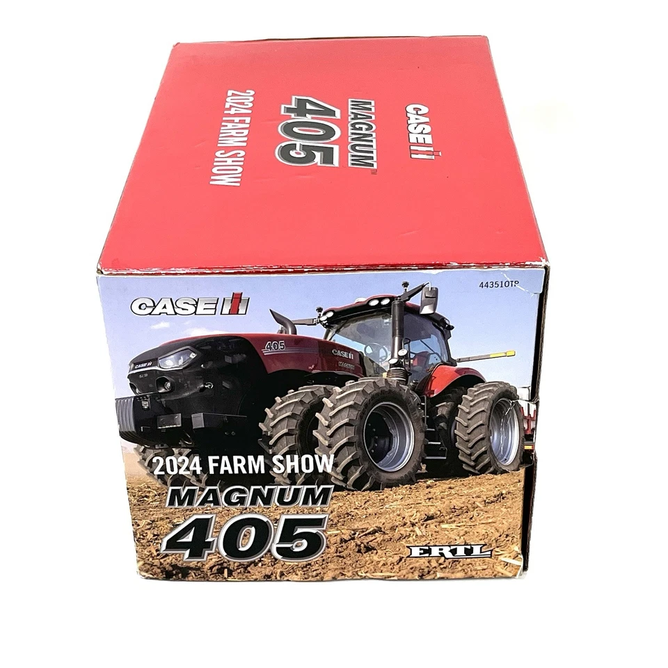 CASE IH 2024 FARM SHOW Edition 405 MAGNUM 1/32 Scale Diecast Tractor ERTL Tomy - Image 3 of 4