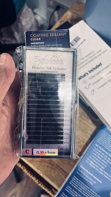 Nouveau Lashes Profi Wimpernverlängerung Set FLashes mit Beschichtung Versiegelung