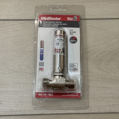 #ad NEW Sioux Chief Minirester AA Size Water Hammer Arrester 660 GTR1 3 8quot; OD COMP $17.99