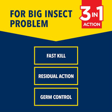 Zero in Household Germ & Insect Killer - 1.5L Pressure Sprayer Professional Str
