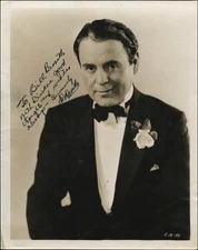 LEO "PANCHO" CARRILLO - AUTOGRAPHED INSCRIBED PHOTOGRAPH