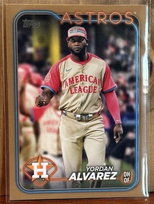 TOPPS MLBカード BOWMAN'S BEST YORDAN ALVAREZ HOUSTON ASTROS /50 #45 送料無料 中古 IT2 2024 Topps Update Series - 2024 All-Star Game Yordan Alvarez #ASG