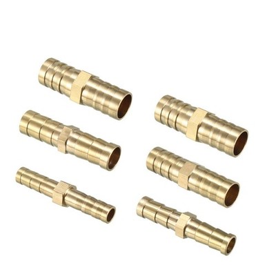 Brass Barb Hose Fitting Straight Connector Adapters Joiner Air Water Fuel Boat