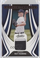 2022 Panini Absolute Retail Rookie Threads Red 18/49 Matt Manning #RT-MM 1u6
