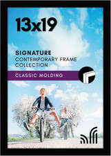 Americanflat 13X19 Picture Frame with Shatter-Resistant Glass - Signature Collec