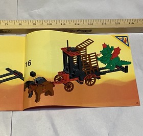 LEGO 6056 Dragon Wagon Knights Castle Retired Instruction Manual Only 1993