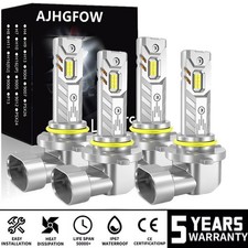 For Honda Civic Ex-l Lx Sedan 4-door 1.8l 2004-2015 Led Headlight Bulbs High Low