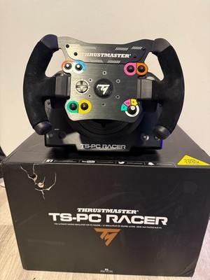 Thrustmaster TS-PC Racer Base + Stock Wheel   PC Racing Simulator Setup