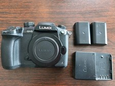 Panasonic LUMIX DC-GH5 20.3 MP Mirrorless Camera with VLOG-L- Black Body Only 