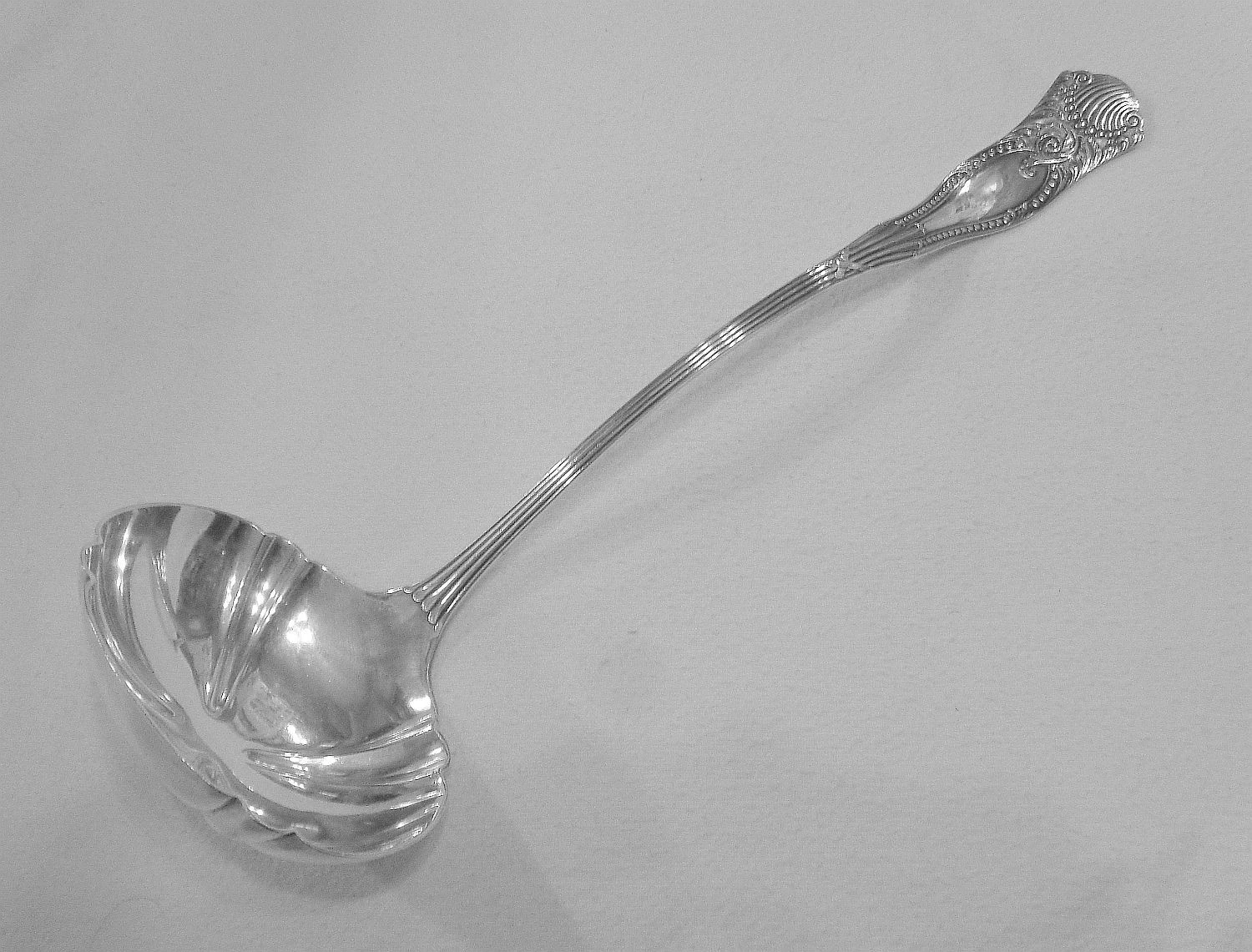 1880 Pairpoint MILANO 1891 Renaissance style 11 1/2" soup ladle