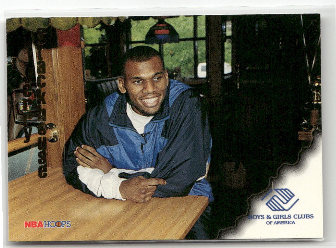 1996-97 HOOPS #348 JERRY STACKHOUSE PHILADELPHIA 76ERS