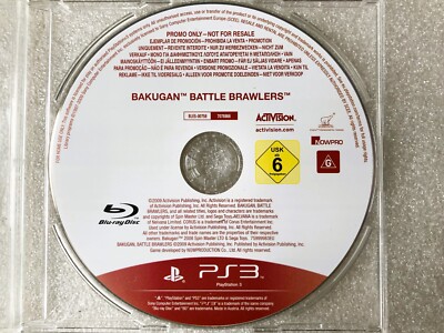 Bakugan Battle Brawlers PS3 PROMO seltene PlayStation 3 Promotion (VOLLSPIEL)