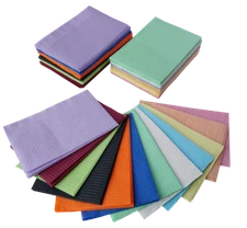 1000 13" x 18" Disposable Dental Bibs, Tattoo Piercing Waterproof Patient Nail